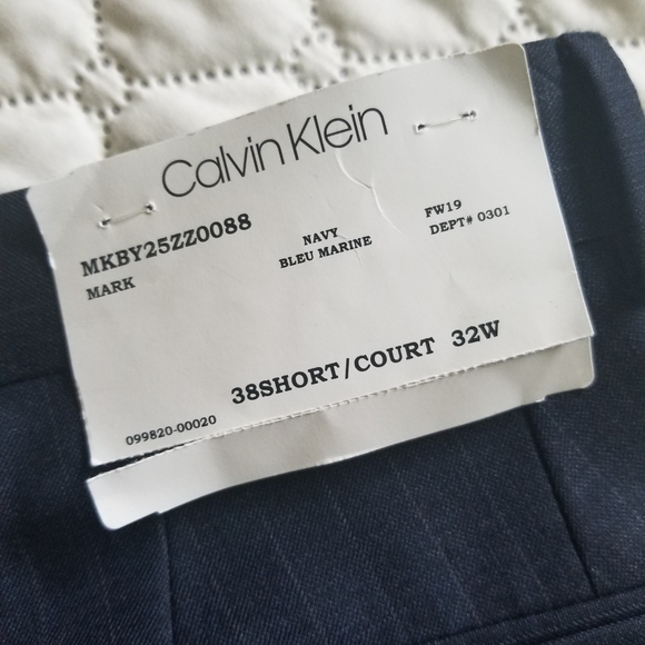 Brand New Mens Calvin Klein Dress Pants - Picture 4 of 4